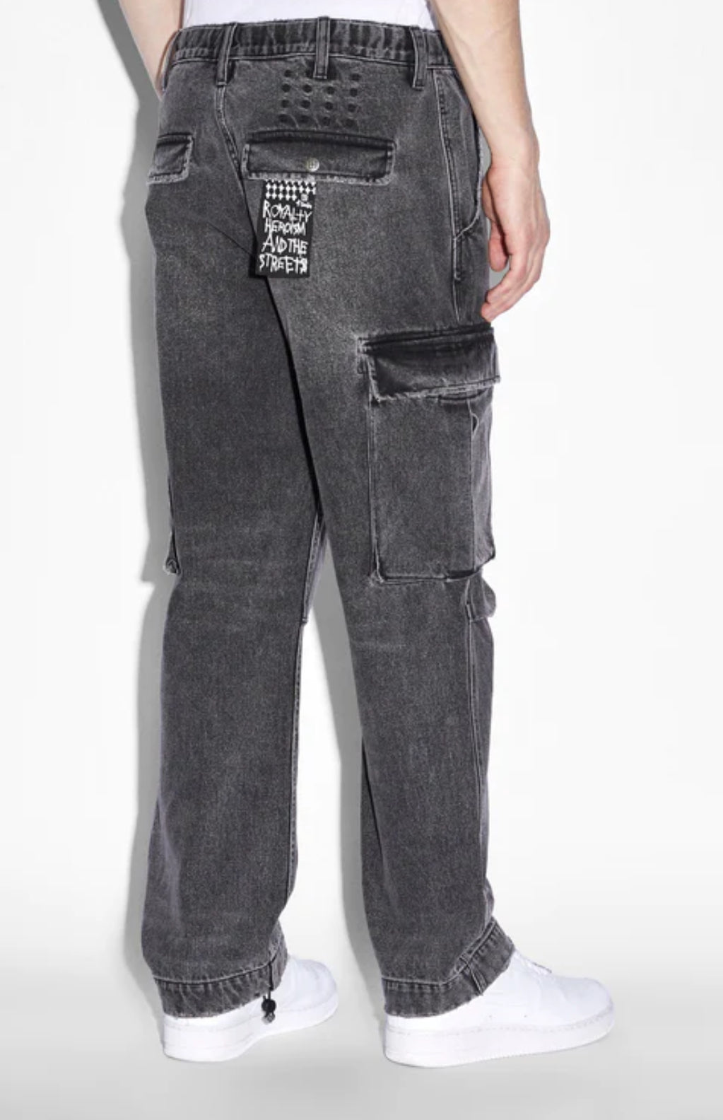Riot Cargo Pant | Faded Black