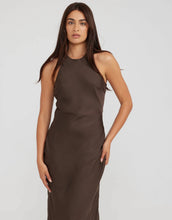 Load image into Gallery viewer, Arabella Midi Dress | Brown
