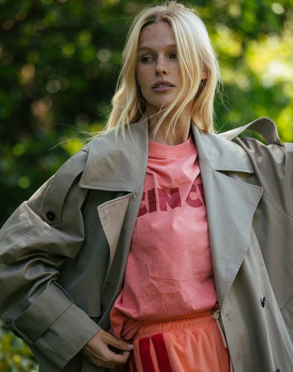 ARAMINTA JAMES Cin Cin Tee | Bougainvillea Pink