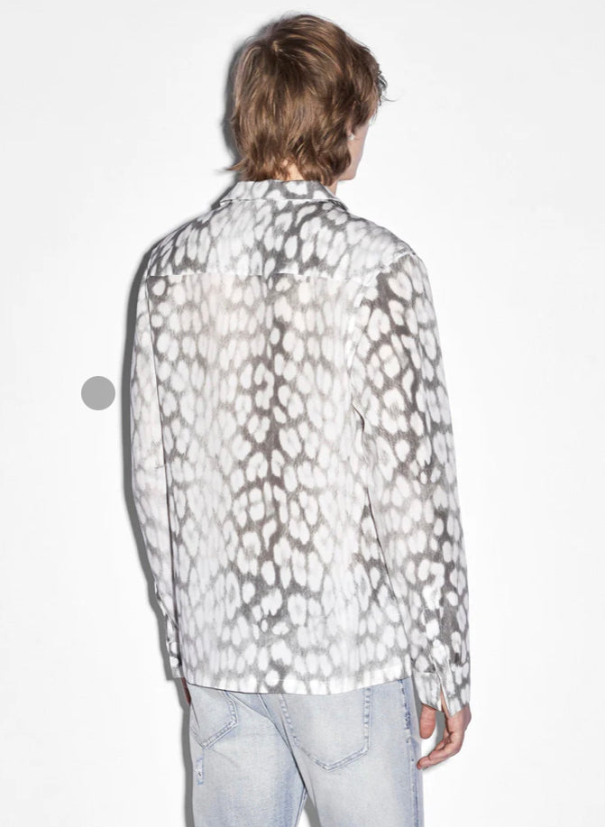 Leo Portal Resort LS Shirt | Grey