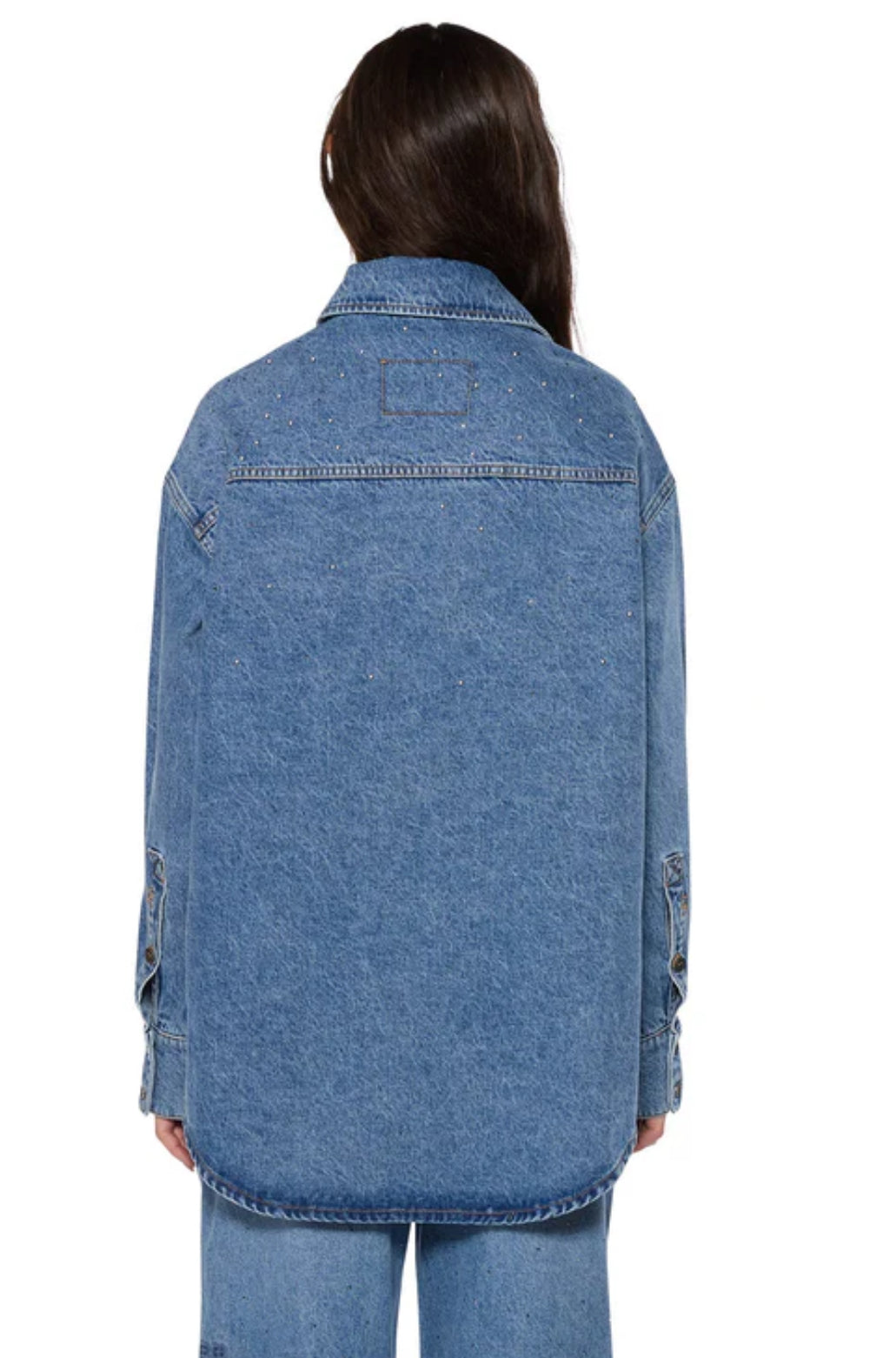 KSUBI Oversized LS Shirt Komet | Denim