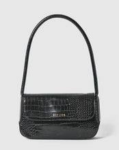 Load image into Gallery viewer, Mini Camille Bag | Black Brushed Croc
