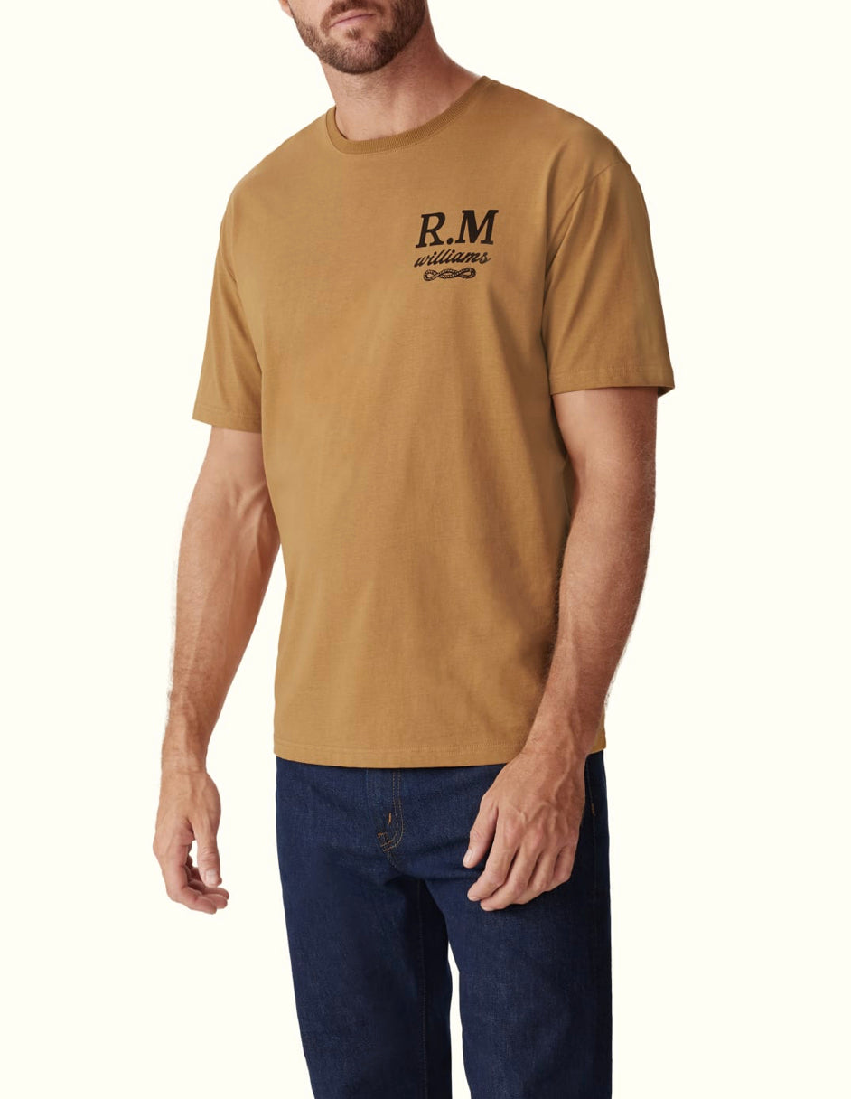 Mark Of Quality T-Shirt | Brown/Bark