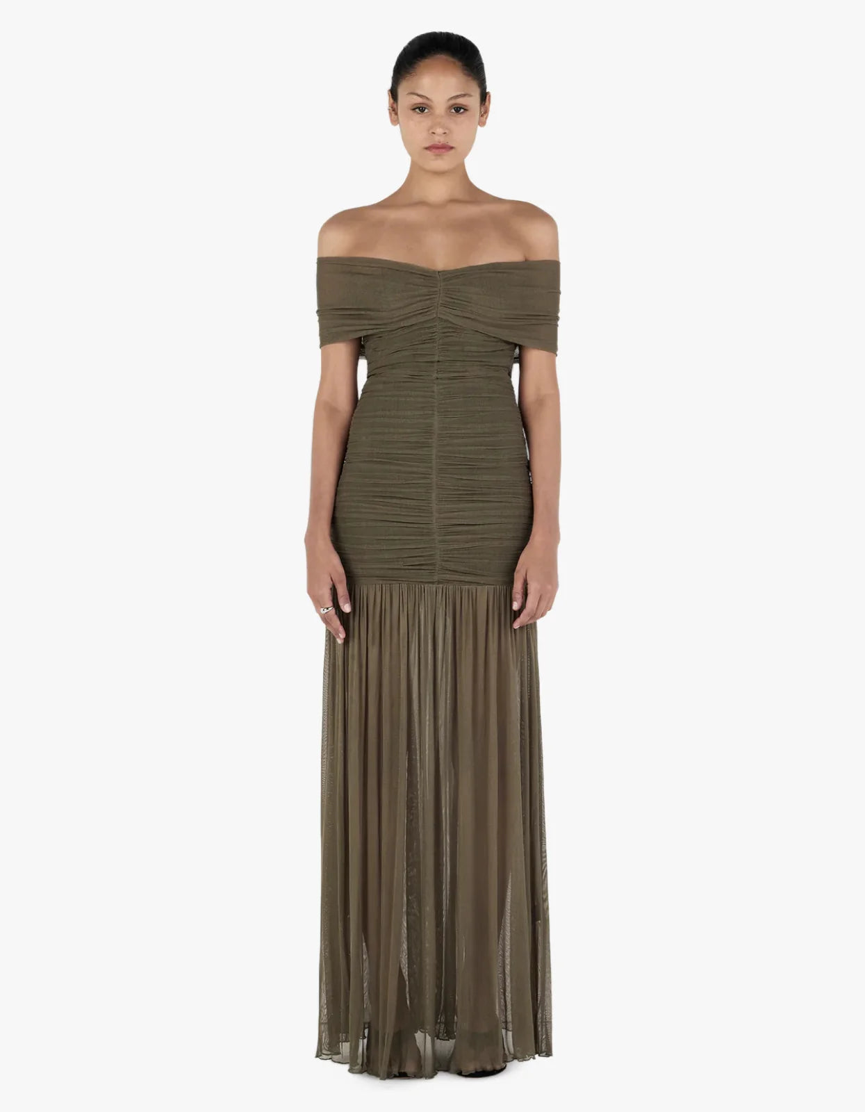 HANSEN Willa Maxi Dress | Olive