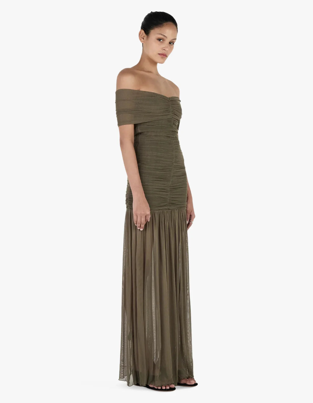 HANSEN Willa Maxi Dress | Olive