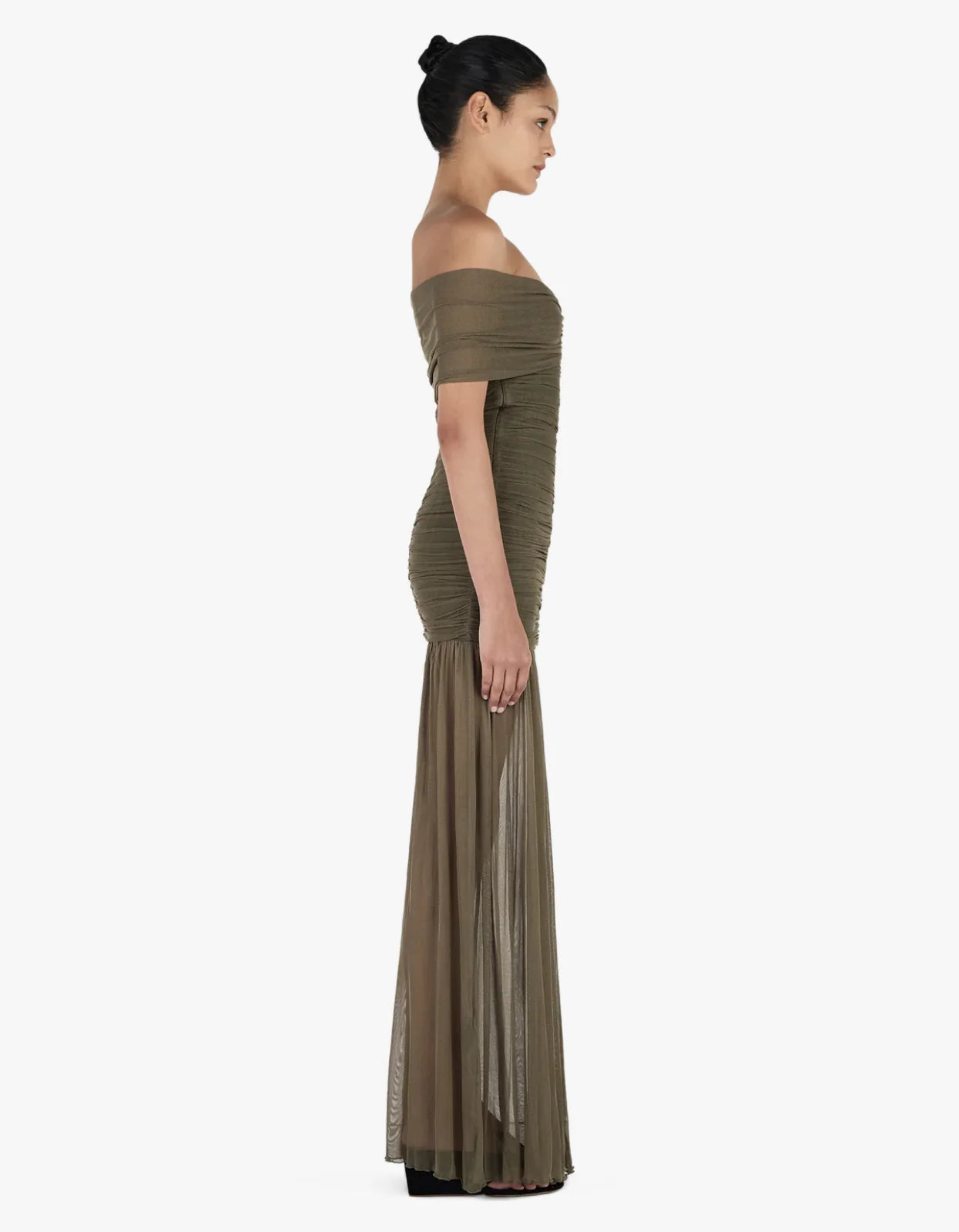 HANSEN Willa Maxi Dress | Olive