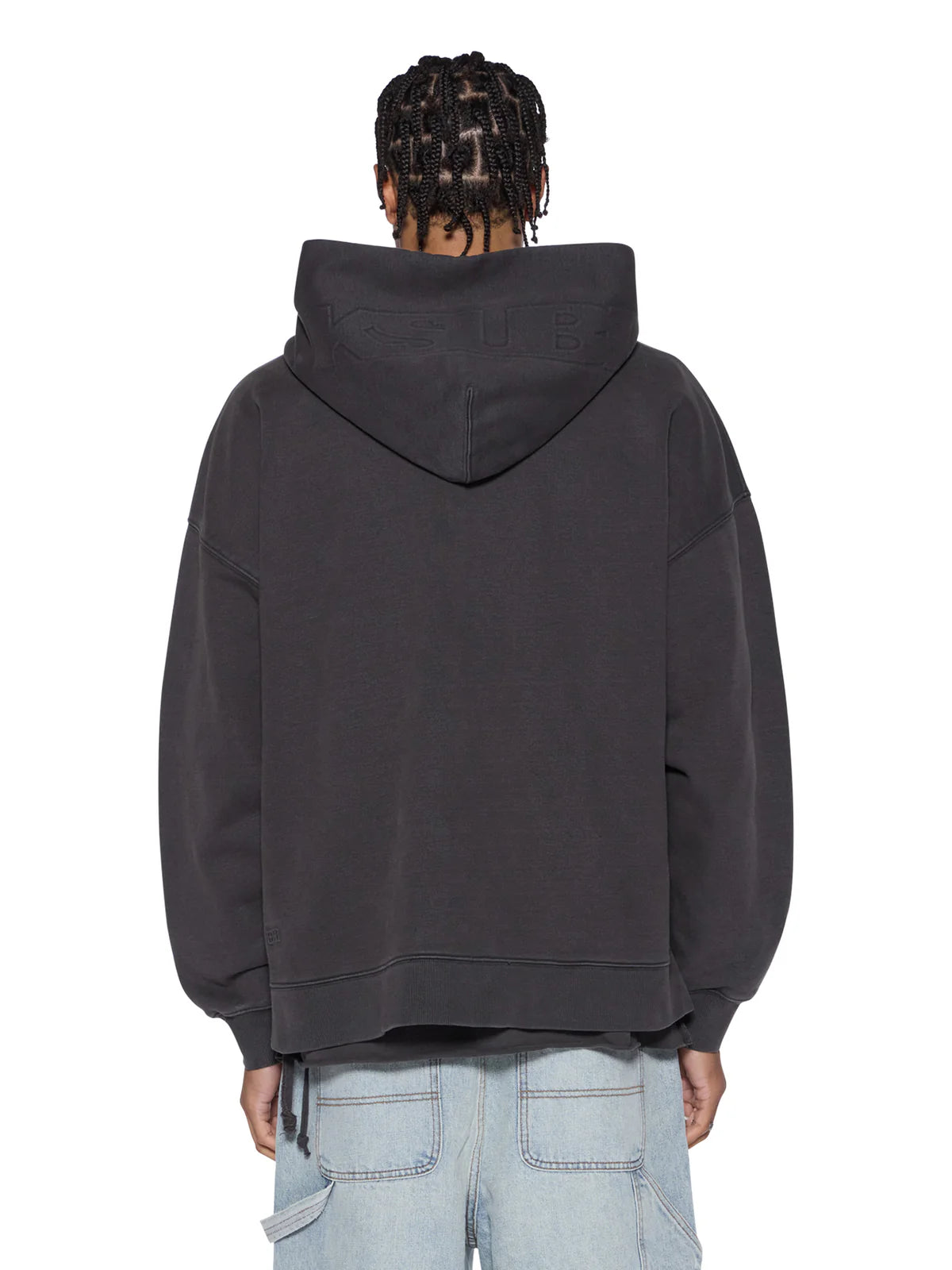 KSUBI Intruder Ekcess Hoodie | Faded Black