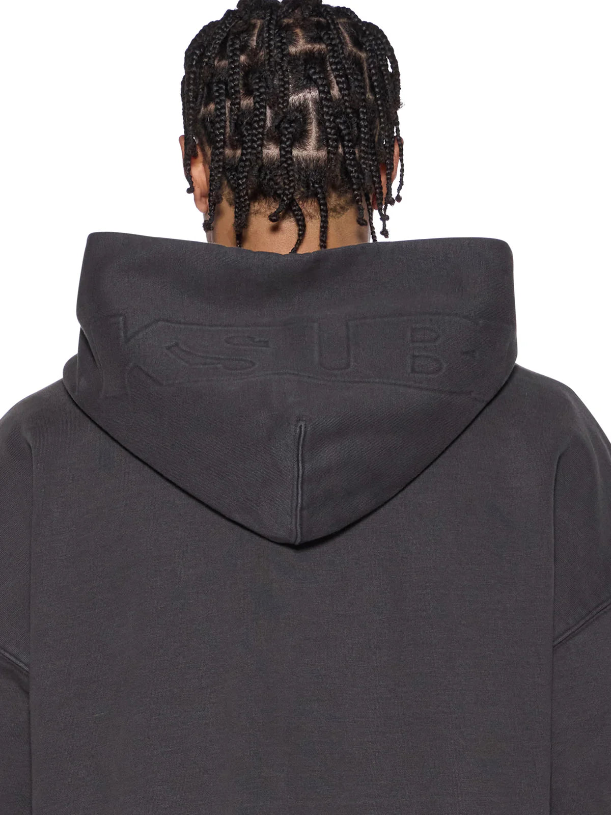 KSUBI Intruder Ekcess Hoodie | Faded Black