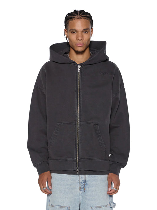 KSUBI Intruder Ekcess Hoodie | Faded Black