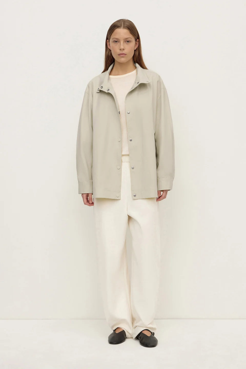 ASSEMBLY LABEL Harper Cotton Jacket | Stone