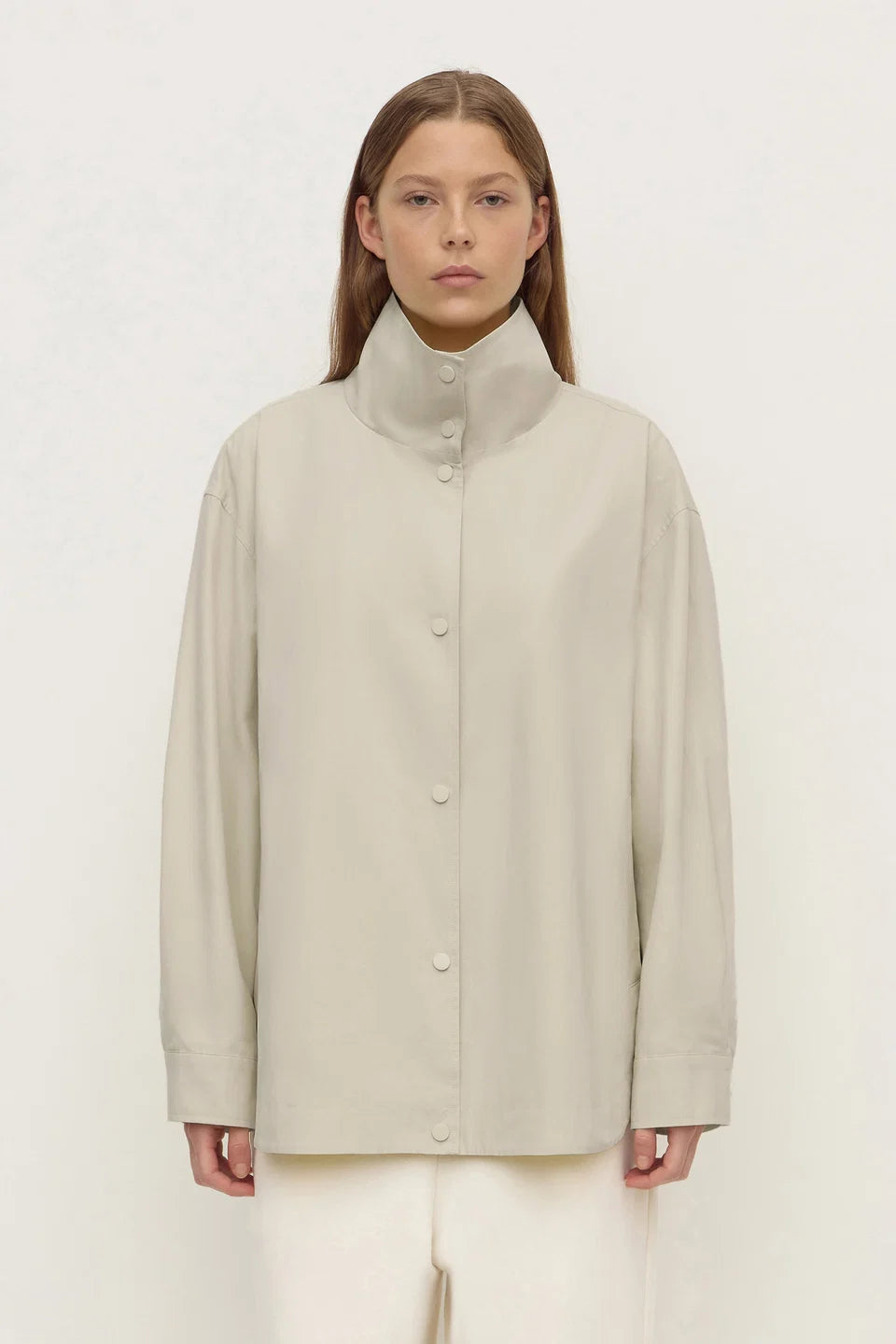 ASSEMBLY LABEL Harper Cotton Jacket | Stone