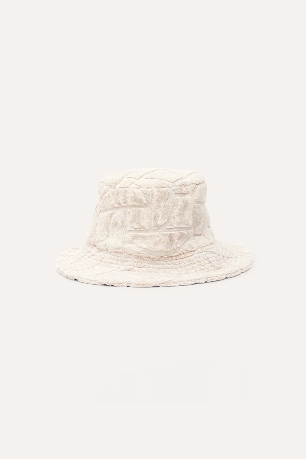 ELKA COLLECTIVE - Monogram Bucket Hat | Ecru