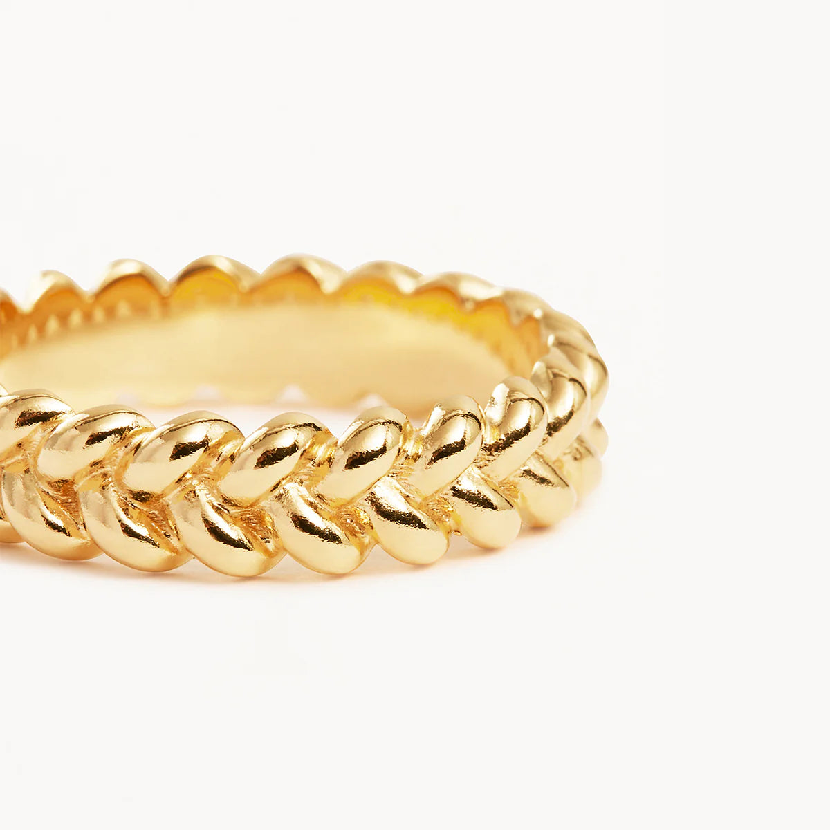 Intertwined Ring- Gold