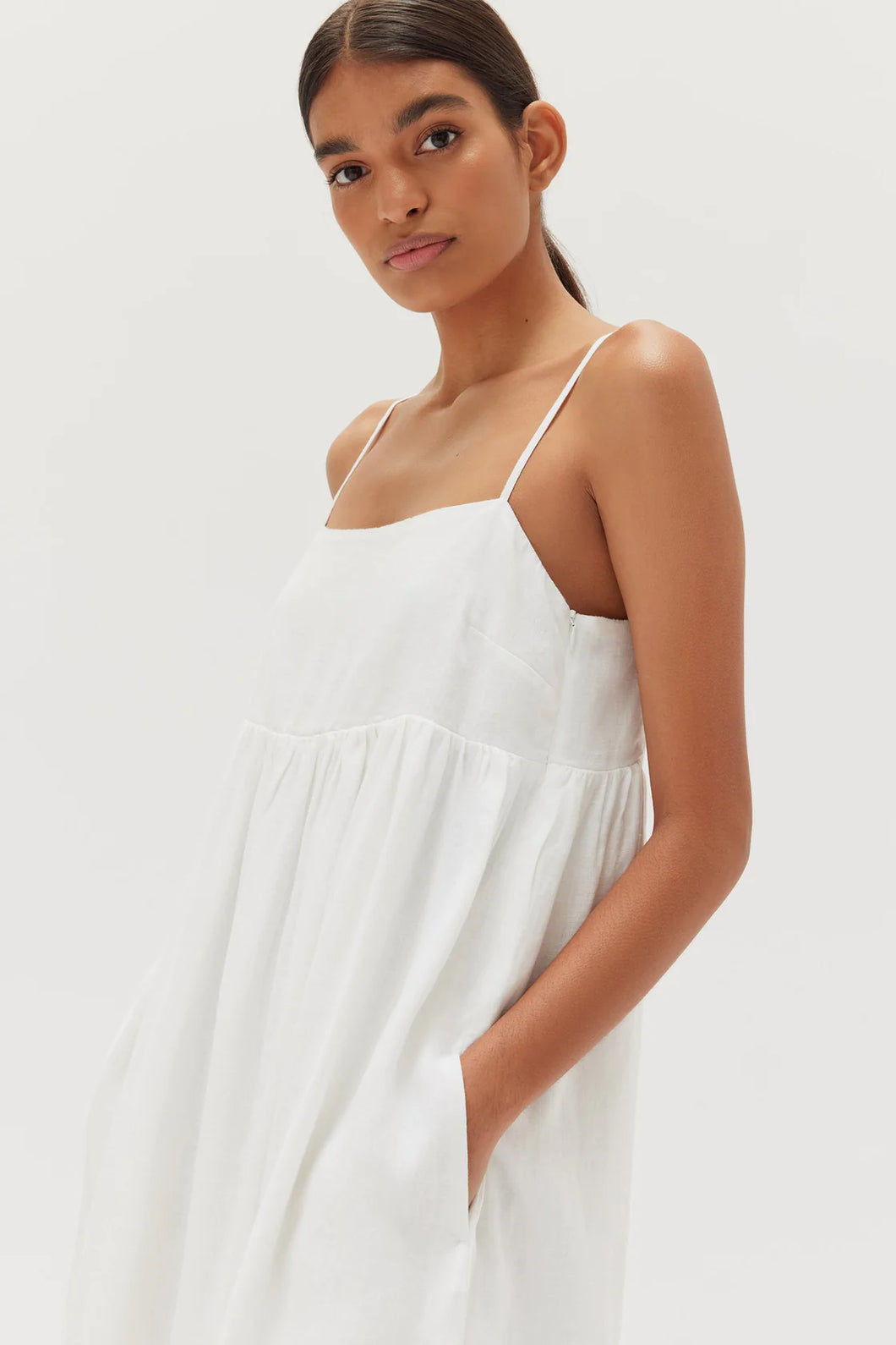 Seraphina Linen Dress