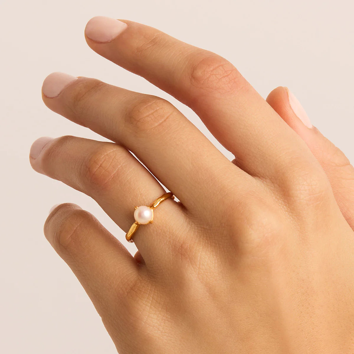 Endless Grace Pearl Ring