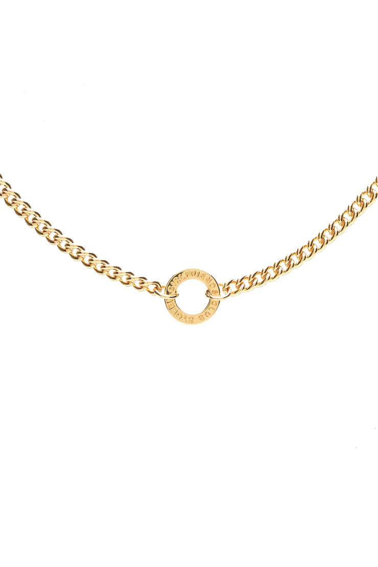Halo Necklace | Gold Plated