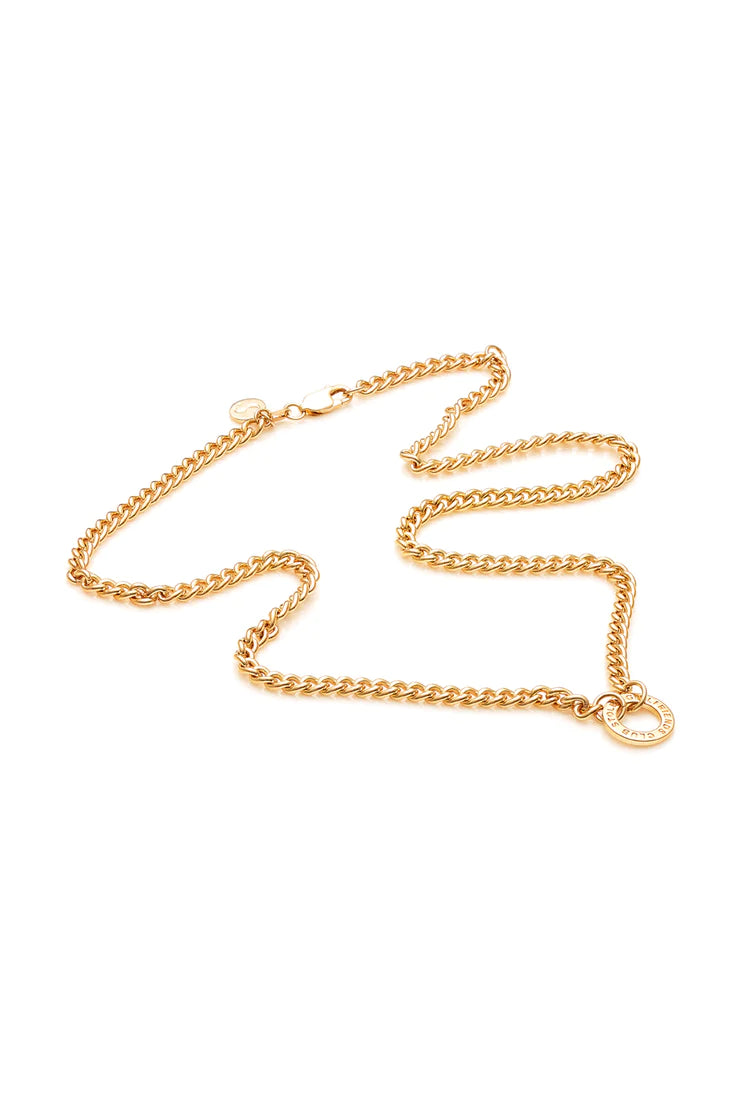 Halo Necklace | Gold Plated