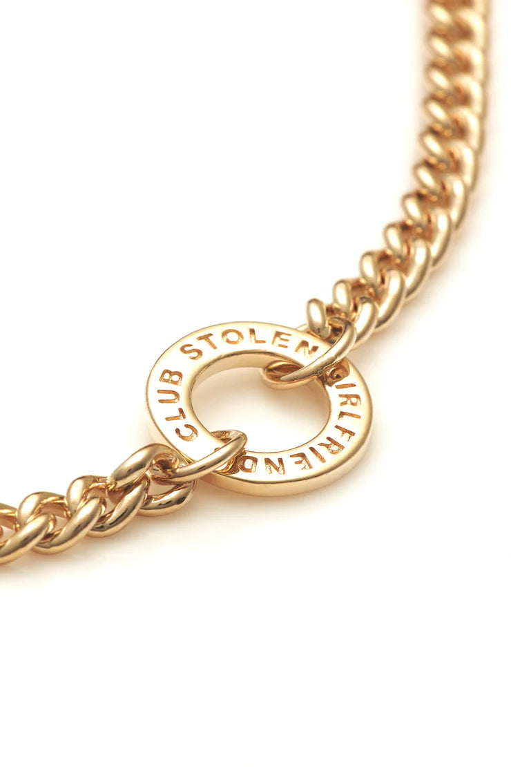 STOLEN GIRLFRIEND CLUB Halo Bracelet | Gold Plated