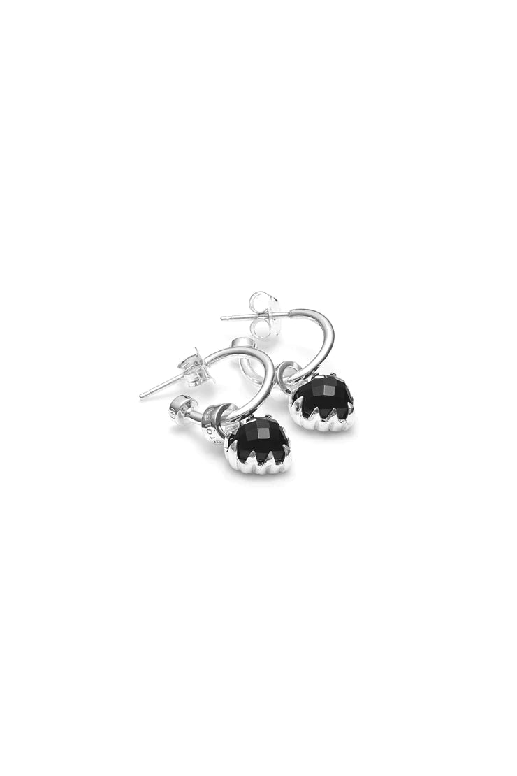 Love Anchor Earring | Onyx