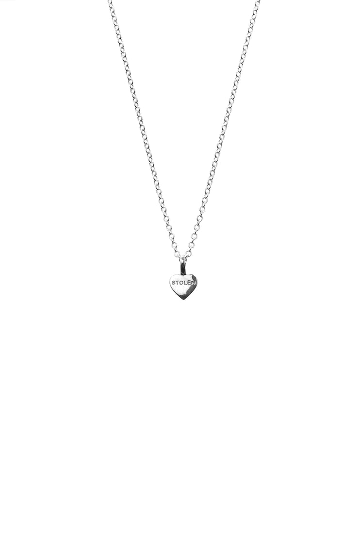 Stolen Heart Necklace | Silver