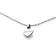 Load image into Gallery viewer, Stolen Heart Necklace | Silver
