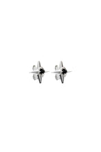 Load image into Gallery viewer, Lucky Star Stud Earrings | Silver
