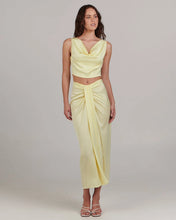 Load image into Gallery viewer, Karina Midi Skirt | Lemon
