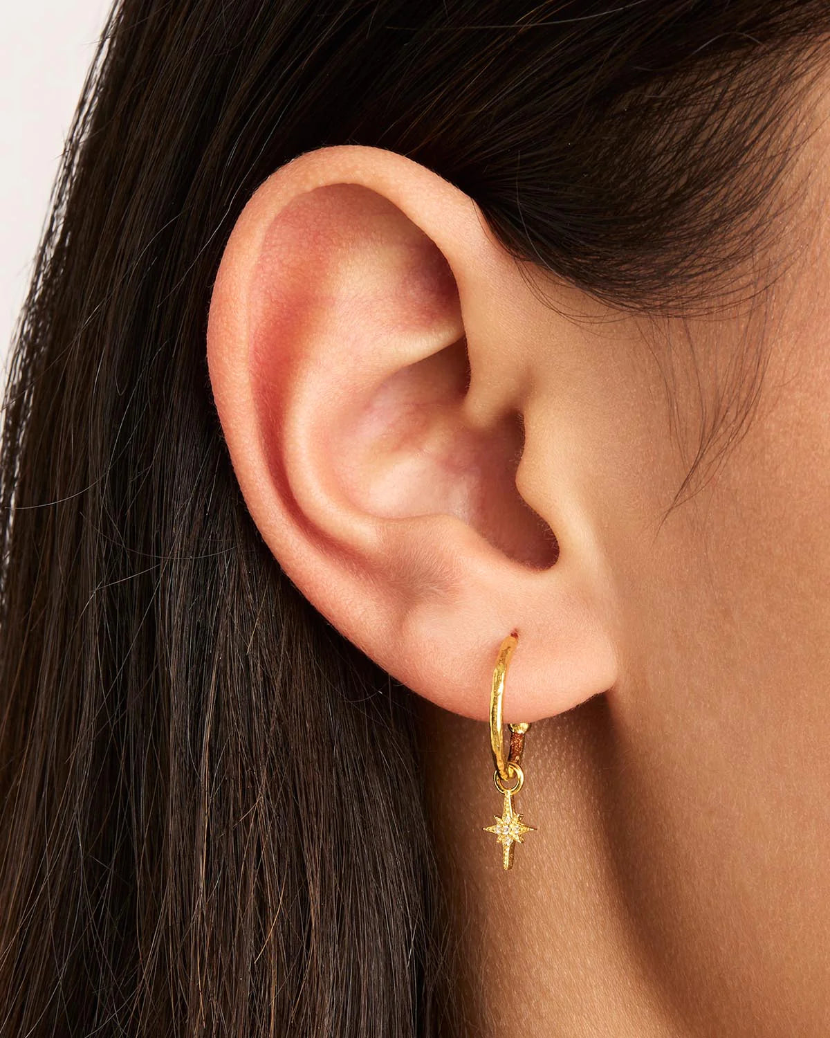 Starlight Hoops | 18k Gold