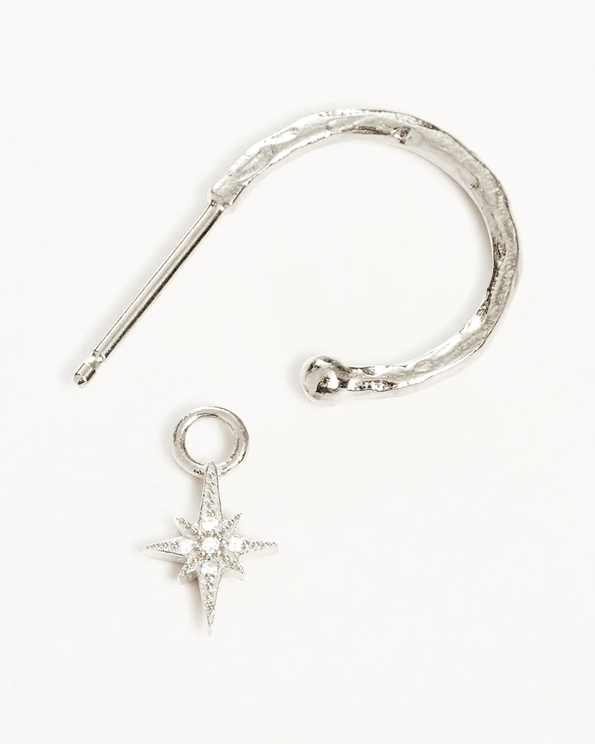 Starlight Hoops | Sterling Silver