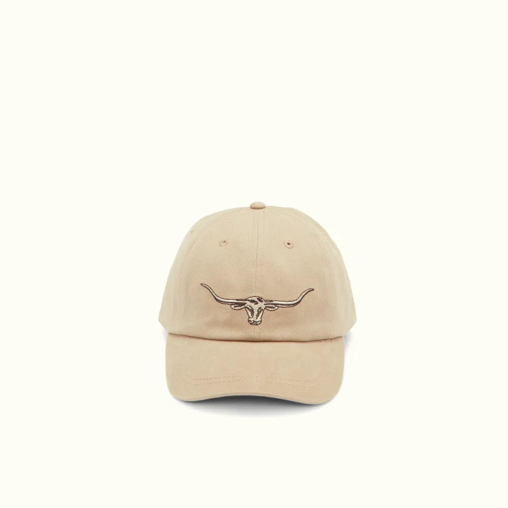 Steers Head Logo Cap | Buckskin