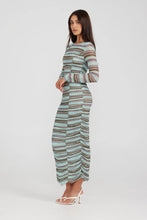 Load image into Gallery viewer, Valentina Rushed Dress | Zig Zag
