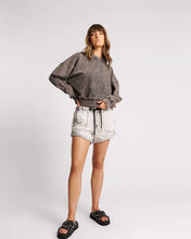 Load image into Gallery viewer, Bower Bird Retro Sweater | Charcoal
