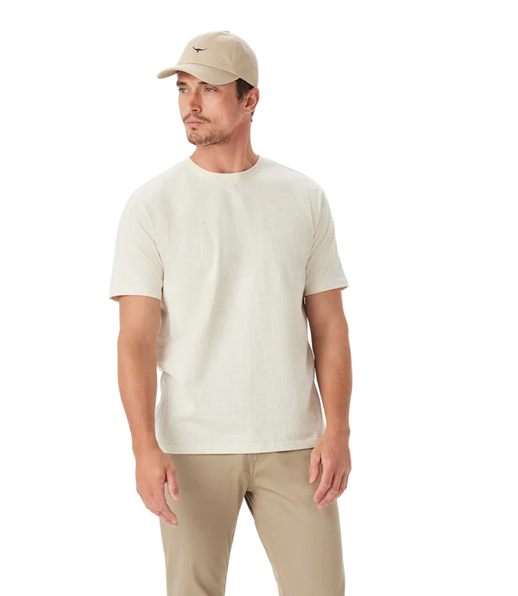 R.M. WILLIAMS Parson T Shirt | White Marle