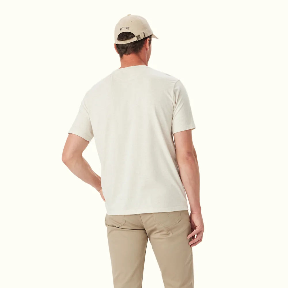 R.M. WILLIAMS Parson T Shirt | White Marle