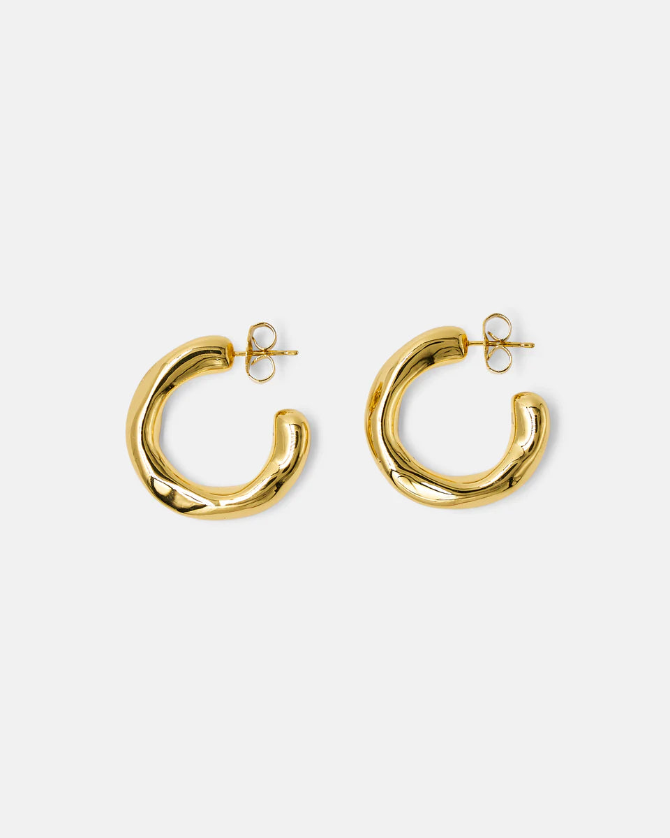 Veeda Hoop- Gold