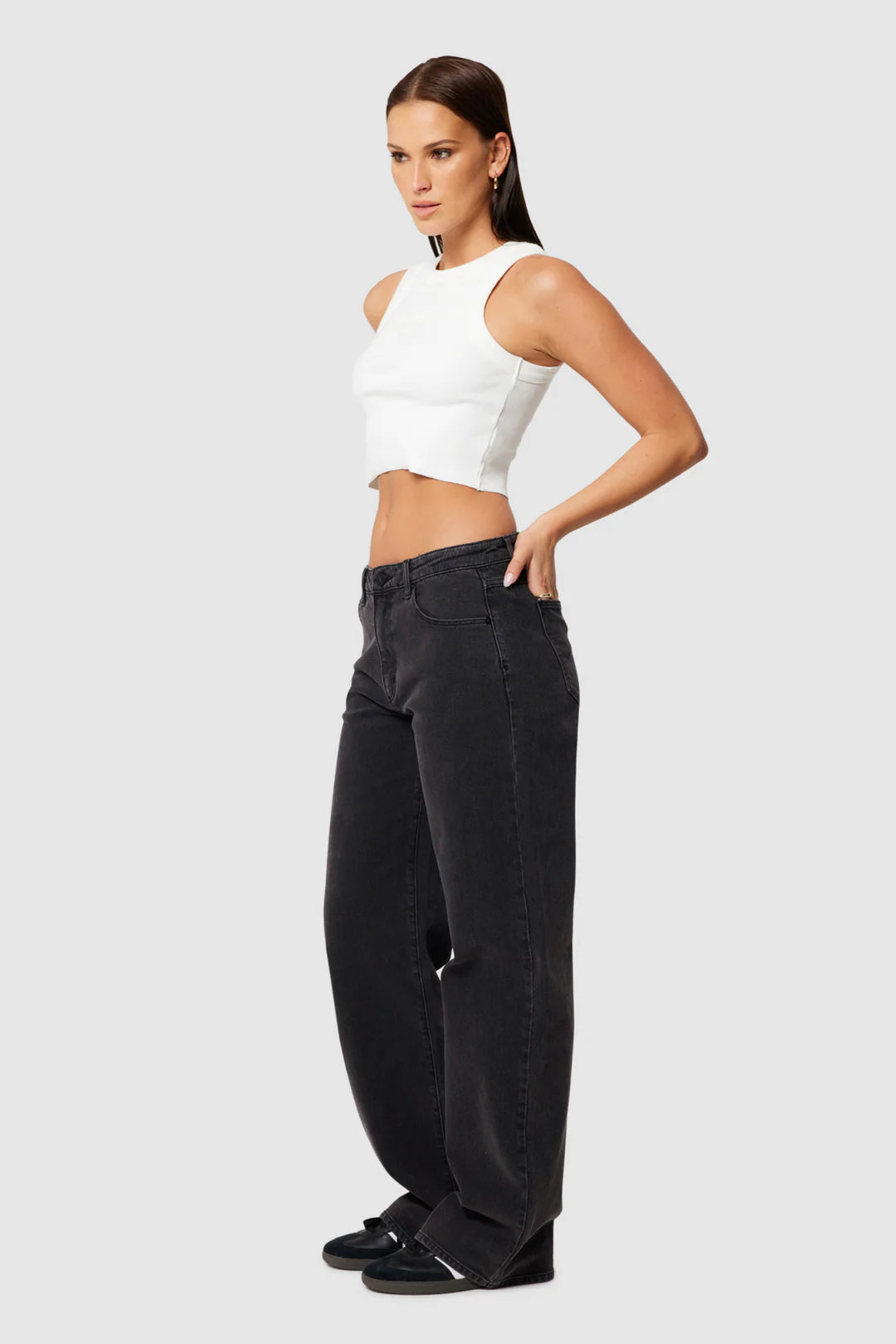 ABRAND 95 Baggy Heidi | Washed Black