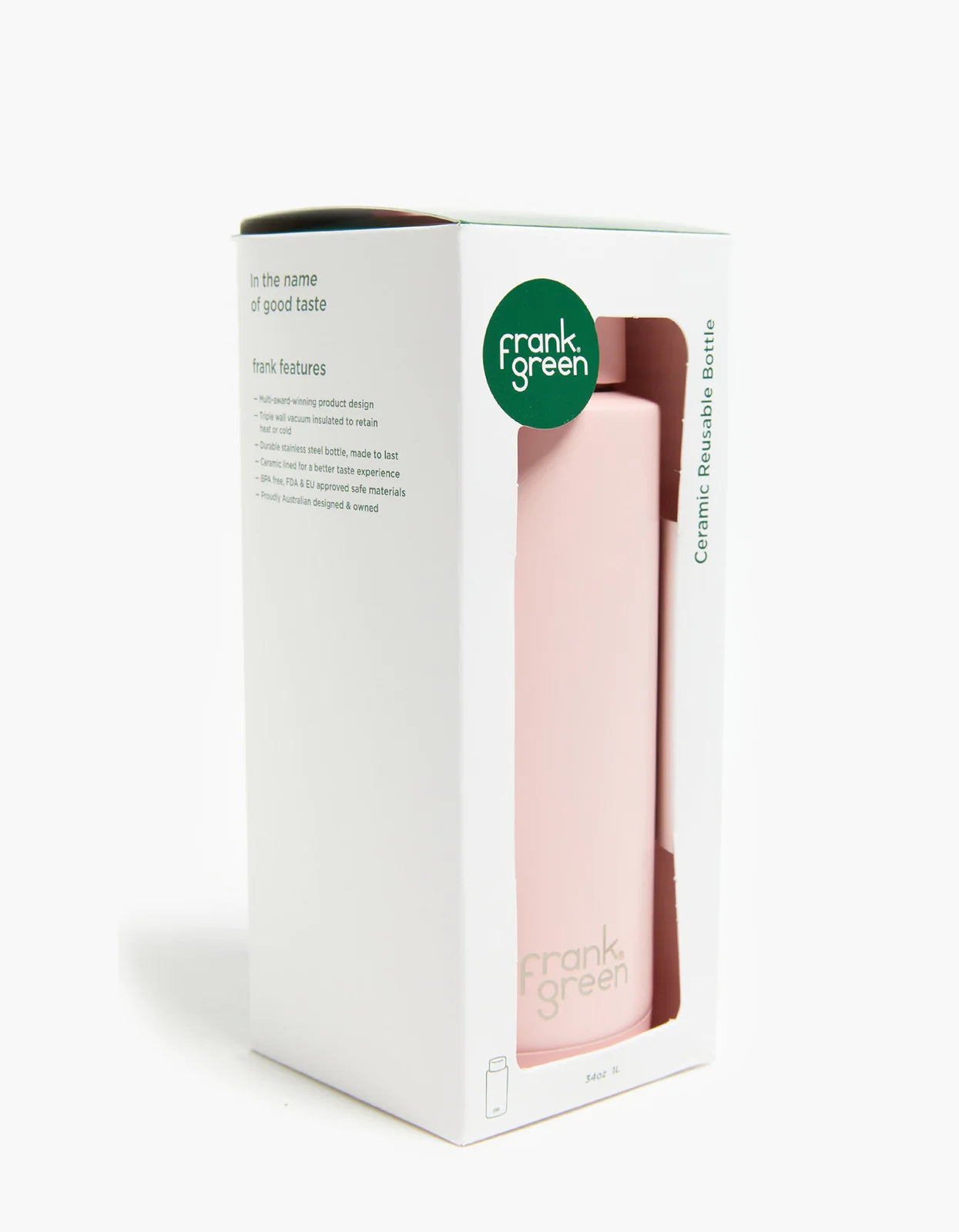 34oz Reusable Bottle | Blushed