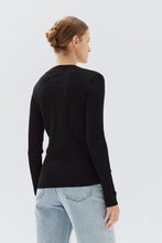 Load image into Gallery viewer, Mia Long Sleeve Knit | Black
