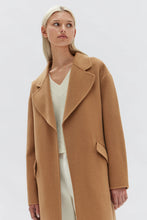 Load image into Gallery viewer, Sadie Single Breasted Wool Coat | Camel
