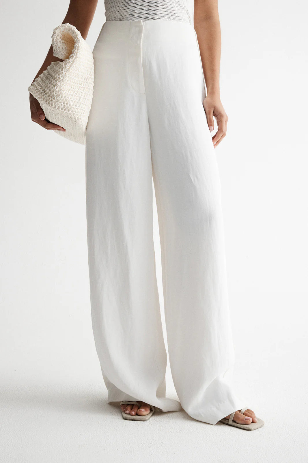 ELKA COLLECTIVE Mahina Pant | White