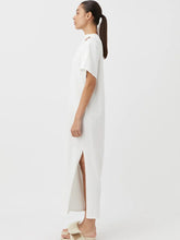 Load image into Gallery viewer, Juno Knot Tee Dress | White
