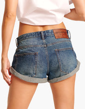 Load image into Gallery viewer, Bandit Low Waist Denim Short | Gritty Blue
