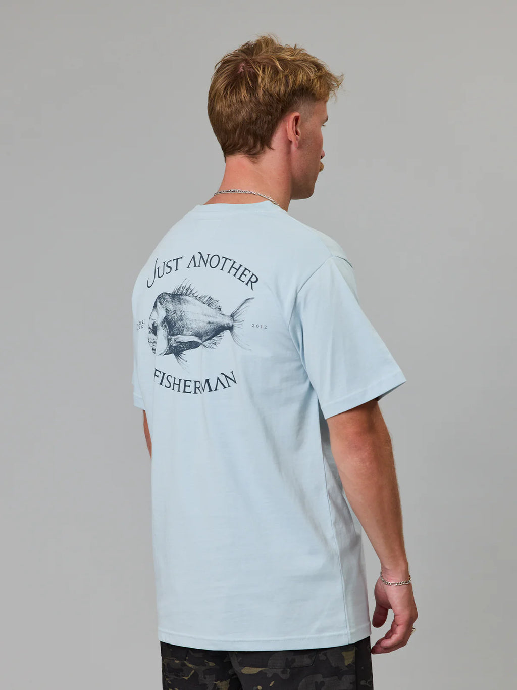 J.A.F Snapper Sea Tee | Sterling Blue