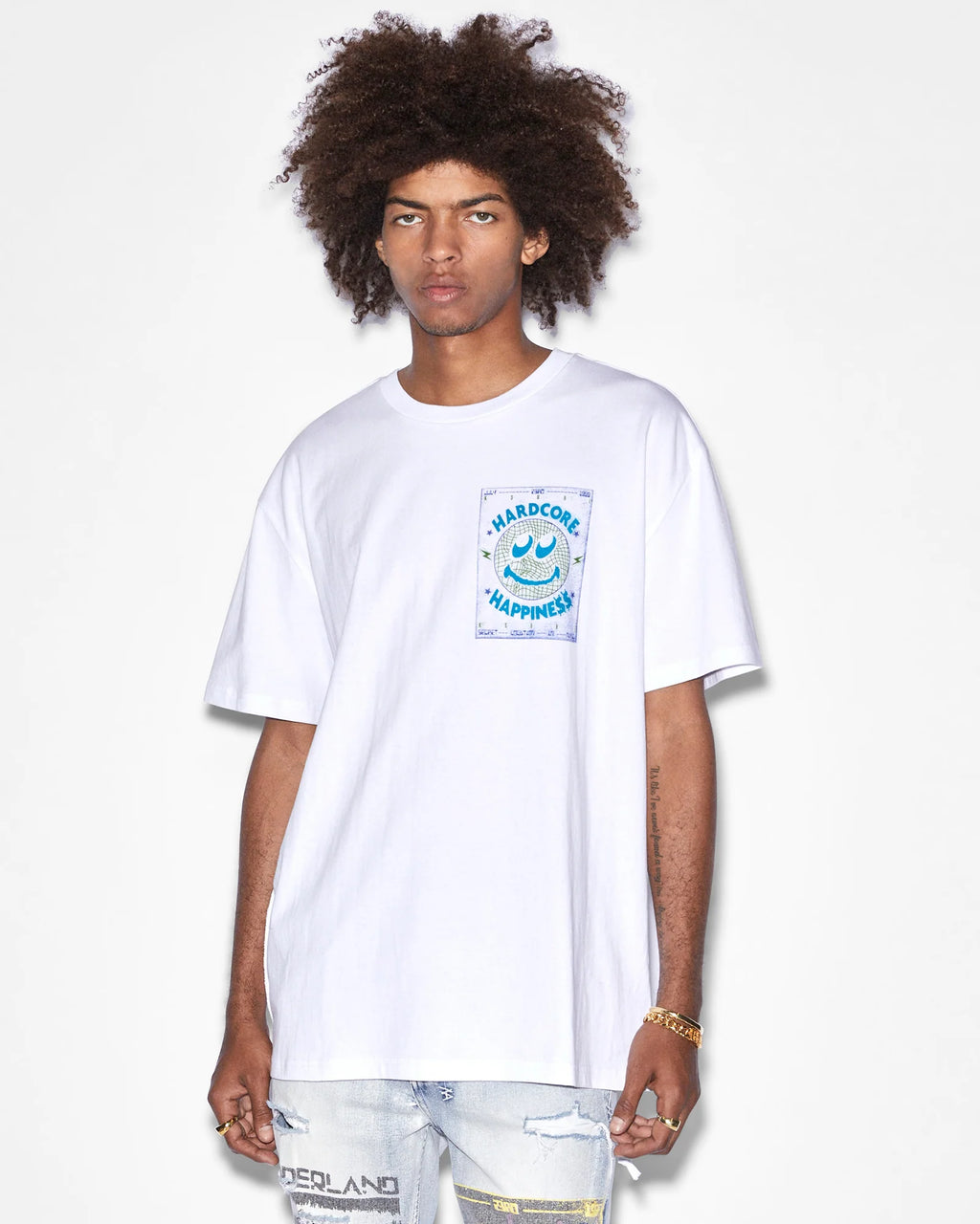 Hardcore Biggie SS Tee | Tru White