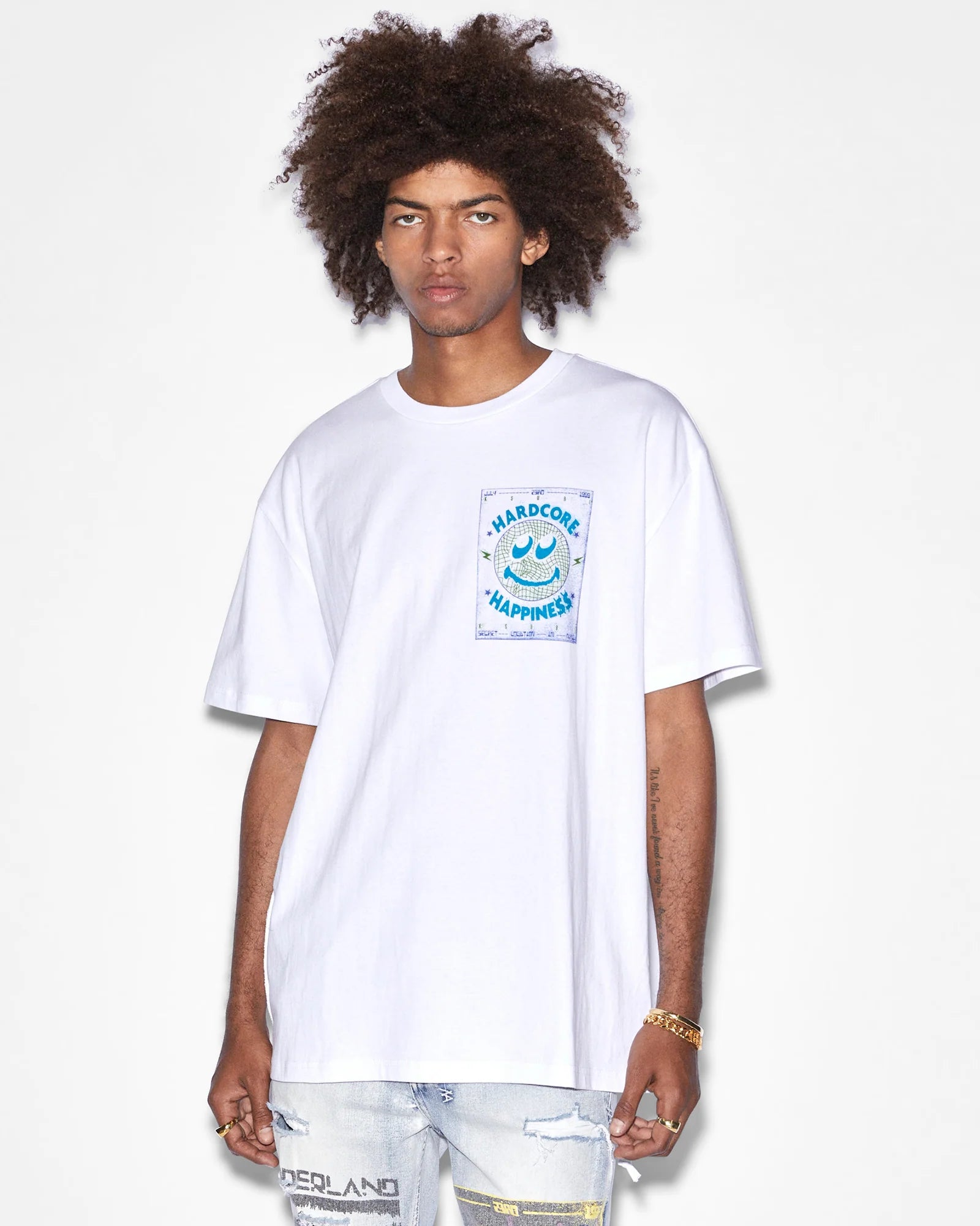 Hardcore Biggie SS Tee | Tru White