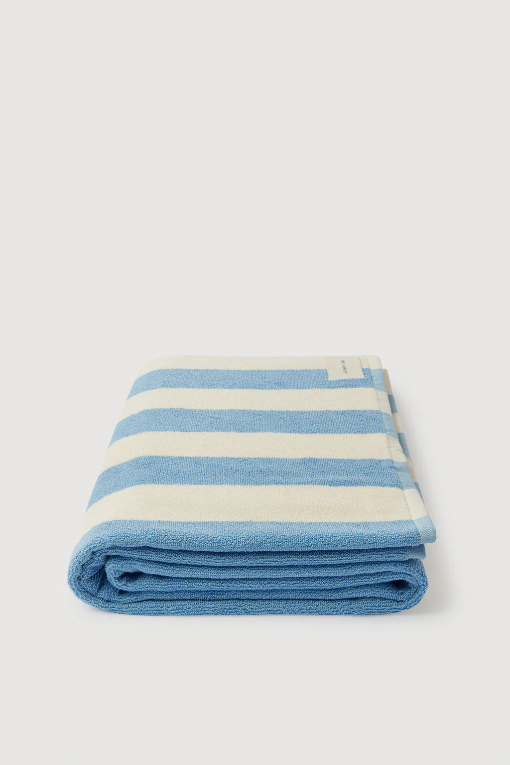 ASSEMBLY LABEL Signature Stripe Beach Towel | Skylar Cream