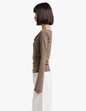 Load image into Gallery viewer, Tyrell Jersey Top | Olivine
