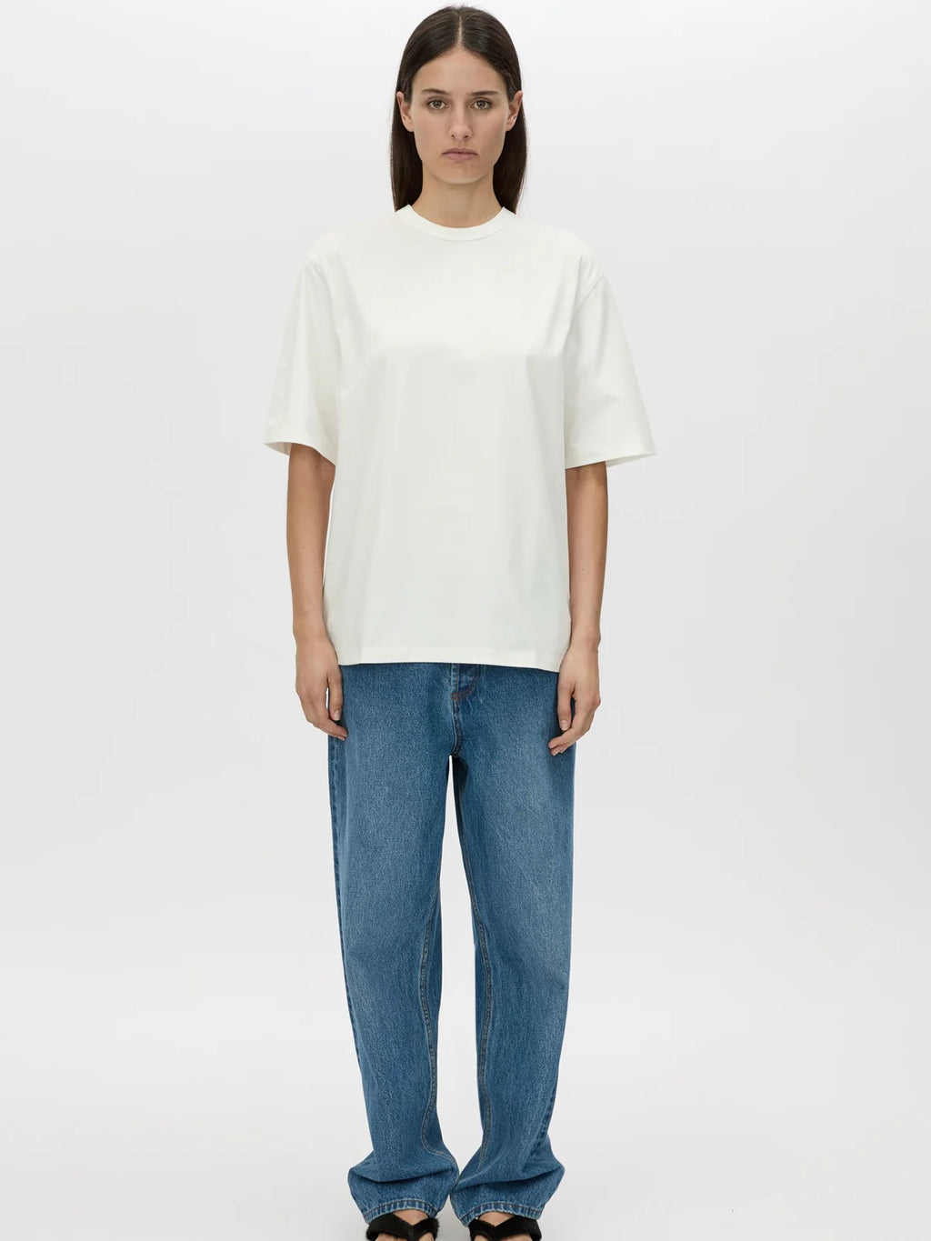 CAMILLA AND MARC Eliason Monogram Tee | Soft White