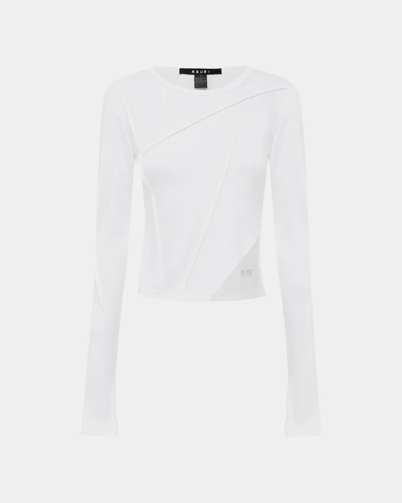Fragment LS Tee | White