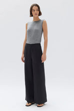 Load image into Gallery viewer, Brooke Silk Linen Trouser | Black
